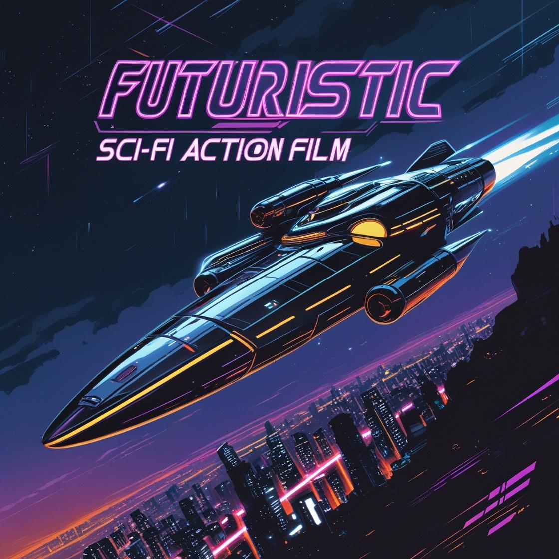 Futuristic Sci-Fi Action Film